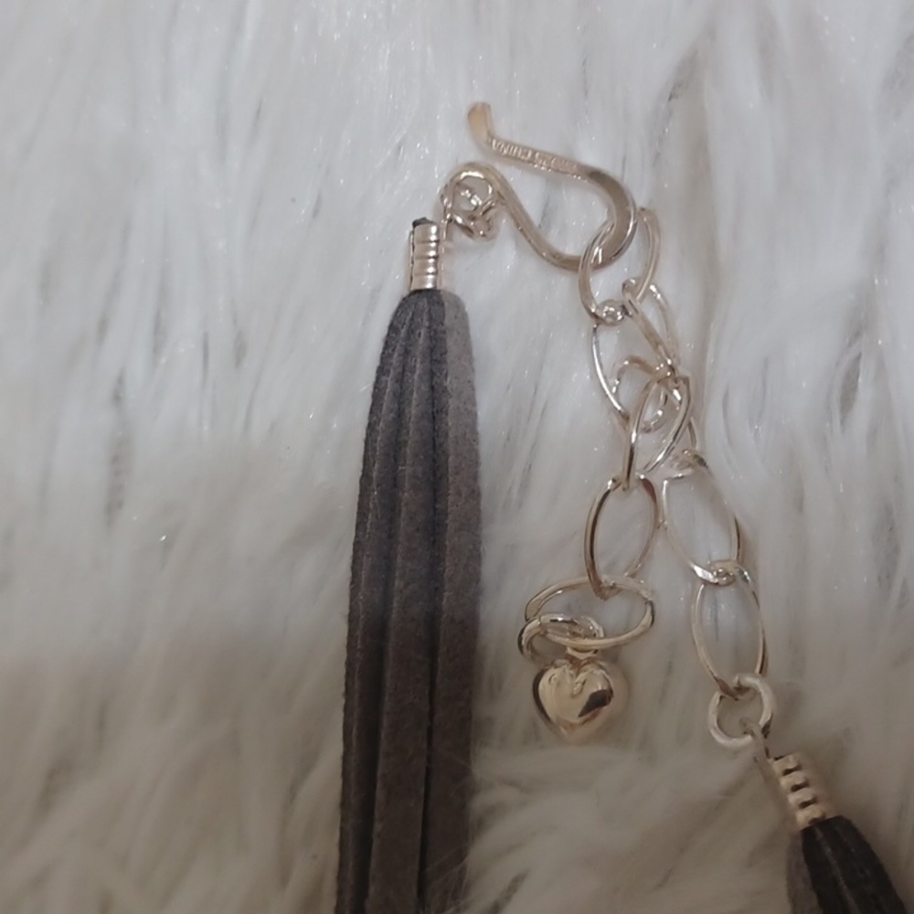 Jay King Lapis and Blue Agate Pendant with Suede Cord Necklace NEW - Picture 6 of 8